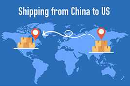 shipping routes from China to USA
