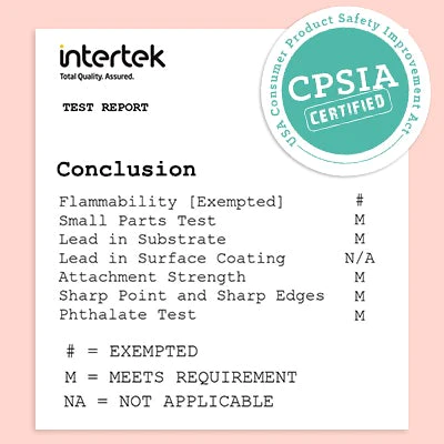 CPSIA Certification