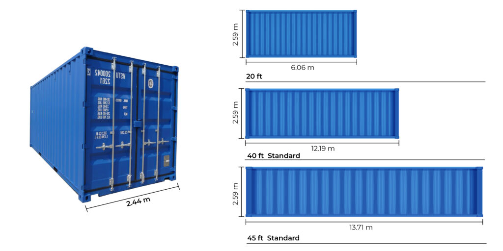 40 ft Container Dimensions