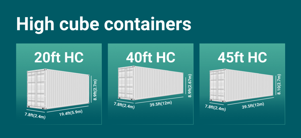 40HQ Containers