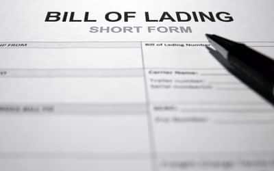 Lost bill of lading